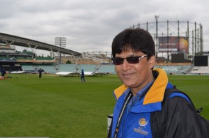 Gautam B at The Oval
